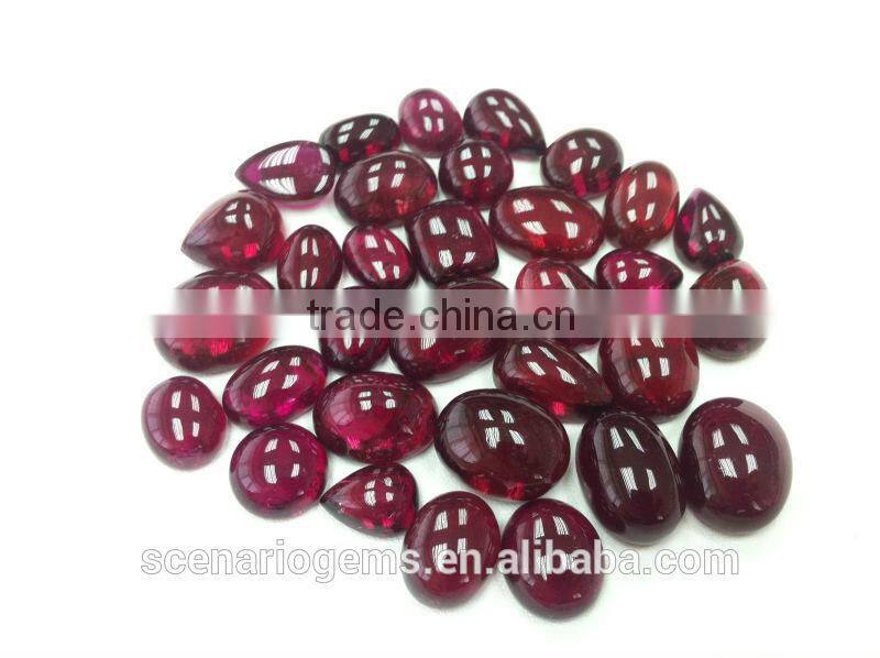 #CMZZ Natural Multi-Shape Cabs Loose Gemstone Rubellite Cabochon