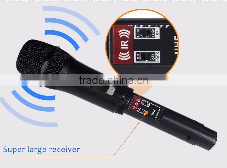 High quality conference microphone oupushi uhf wireless handheld microphone