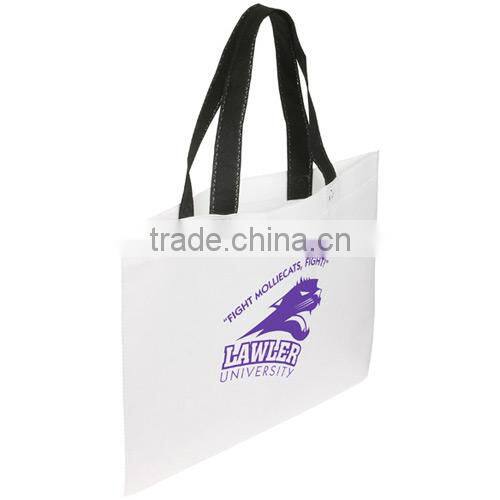 2014 high quality flat open non-woven promotion|shopping/market tote bag