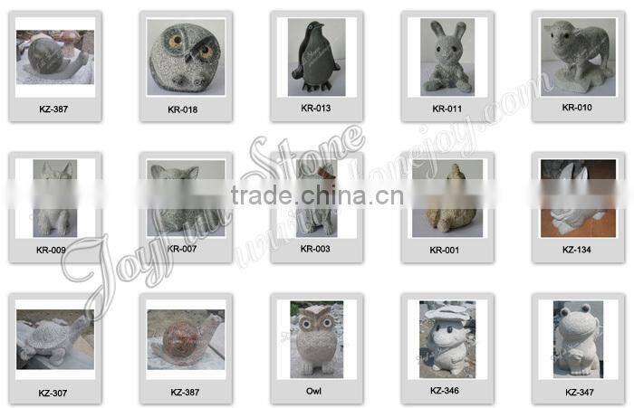 Carved stone owls for sale