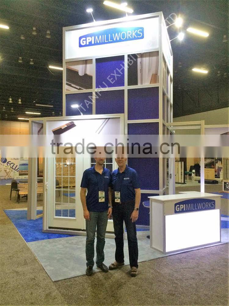 TANFU 10m x 10m Exhibition Display Design for Trade Show