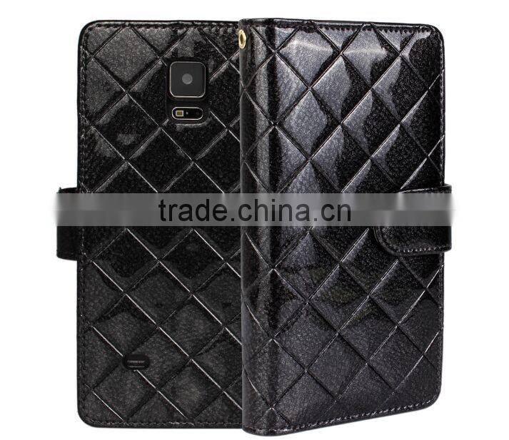 2015 Wallet PU Leather Case for Samsung N9100 note 4