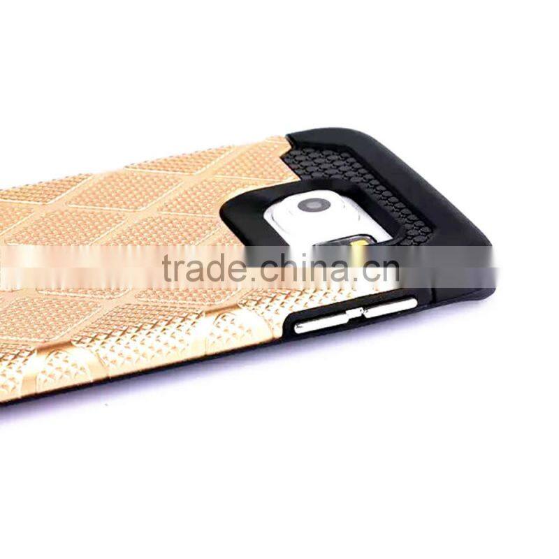 Factroy price tpu+pc back cover case for samsung s6/s6 edge from Guangzhou manufacture