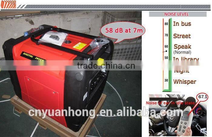 220v 240v Portable Digital 3kw inverter generator