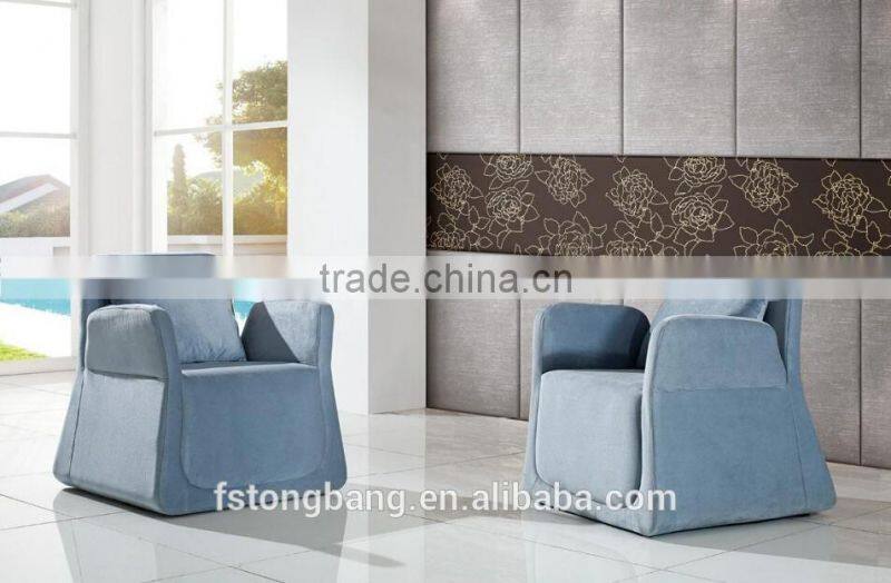 TB fancy living room single little sofa with cusion