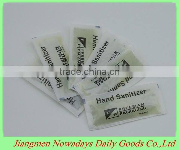 Waterless purell instant acohol based hand sanitizer gel bag with MSDS