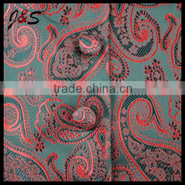 Fashion Mens Silk Paisley Vest and silk Tie Set