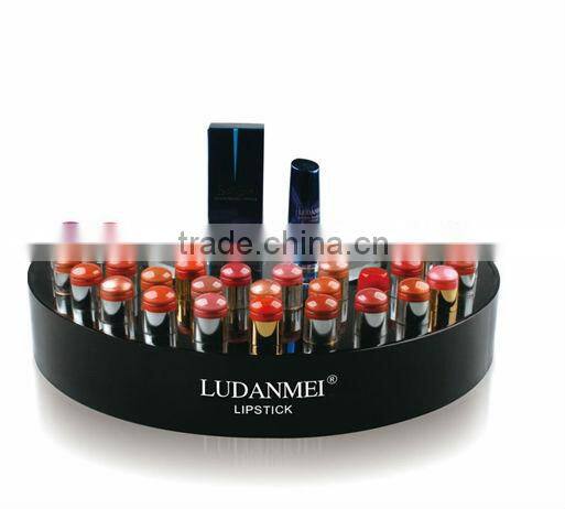 acrylic/plexiglass lipstick display cosmetic stand