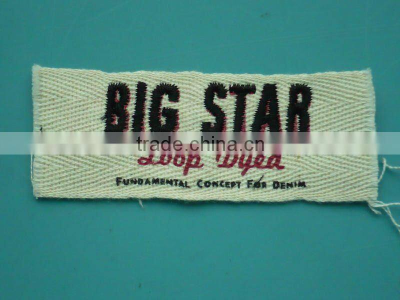 colorful pentagram embroidery patch for apparel