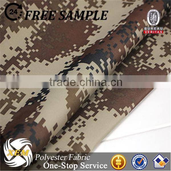 Oxford Fabric with Milky Coated for Military Supply Fabric