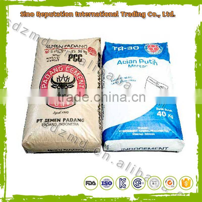 Plastic woven PP corn sugar in 25kg bag with low price