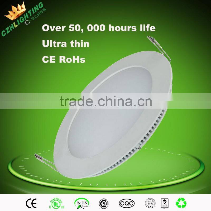 6w 15w 18w 20W ra70 ultra led panle round light 120 degree with a good driver energy saving ,ultra thin LED panel light