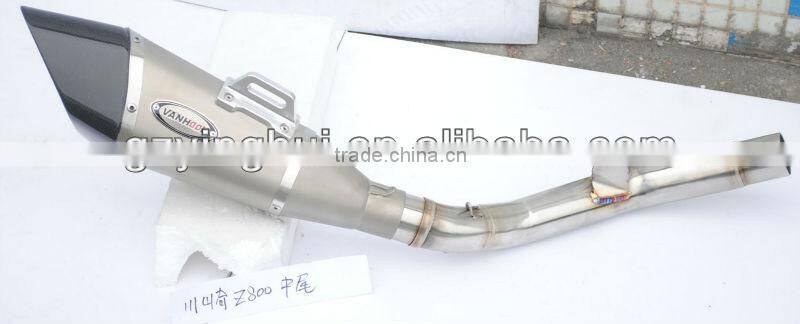 Z800 2013 performance exhaust slip on system