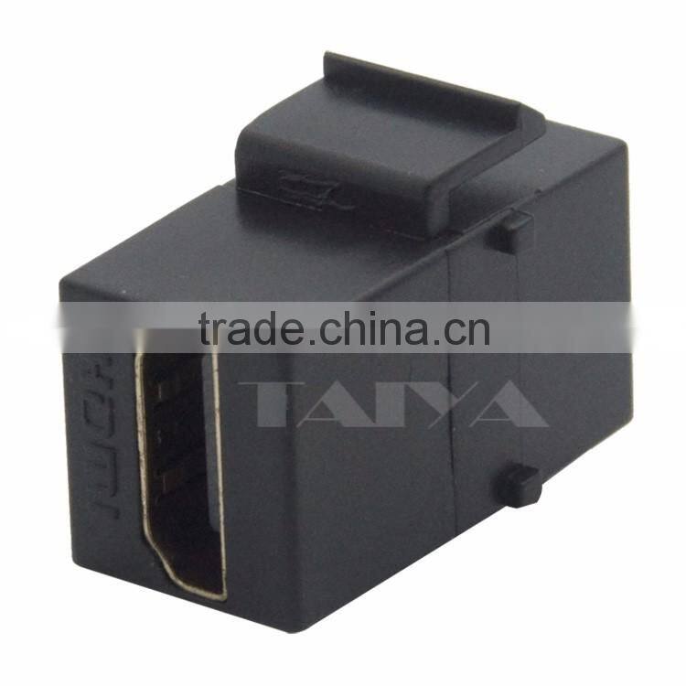 Keystone HDMI Connector with black color