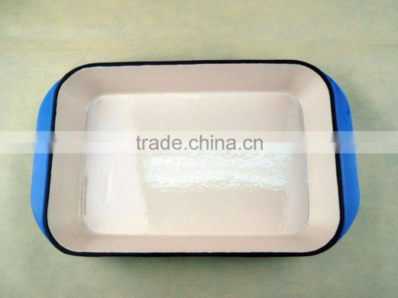 rectangular enamelled cast iron roaster pans FRS-728