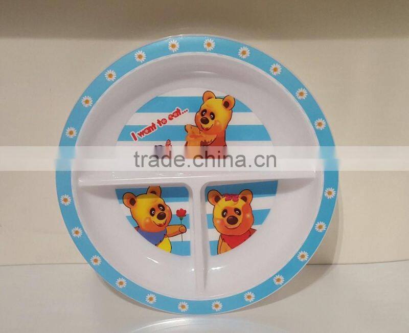 Eco-Friendly Food Grade FDA Melamine Substitution PP Bowl, Compartment Tray