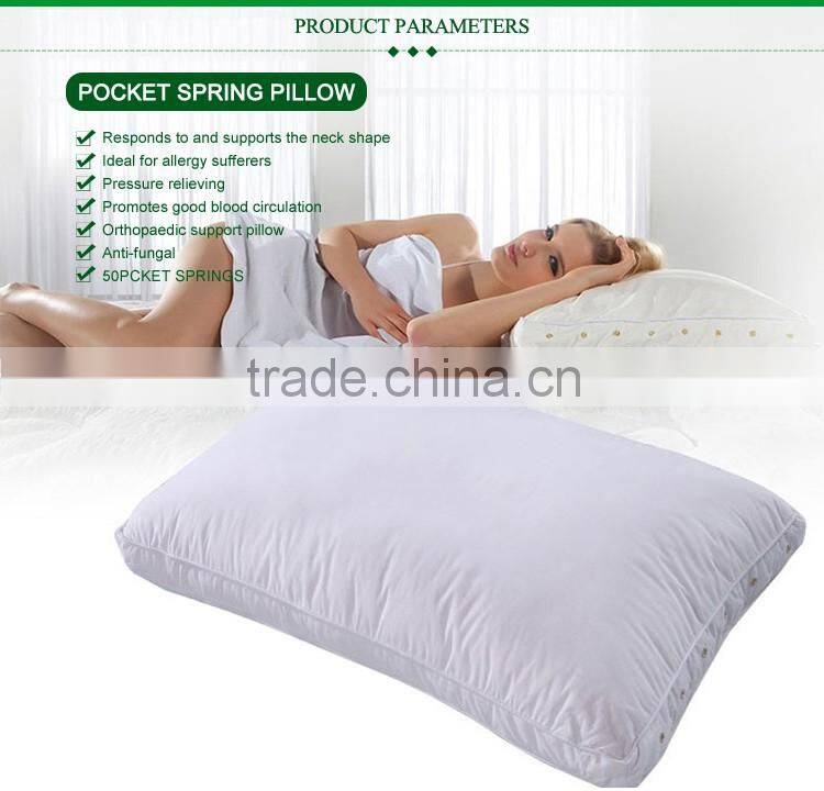 Hot selling gift pocket coil neck pillow