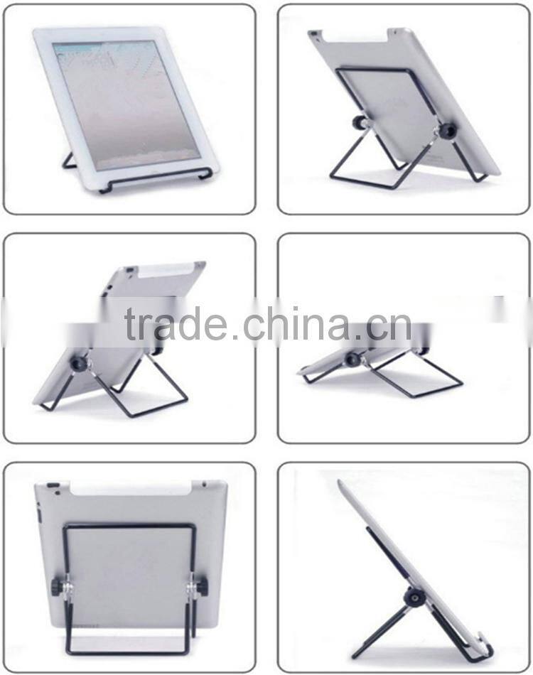 Factory price good quality top sell metal foldable pc holder in stock