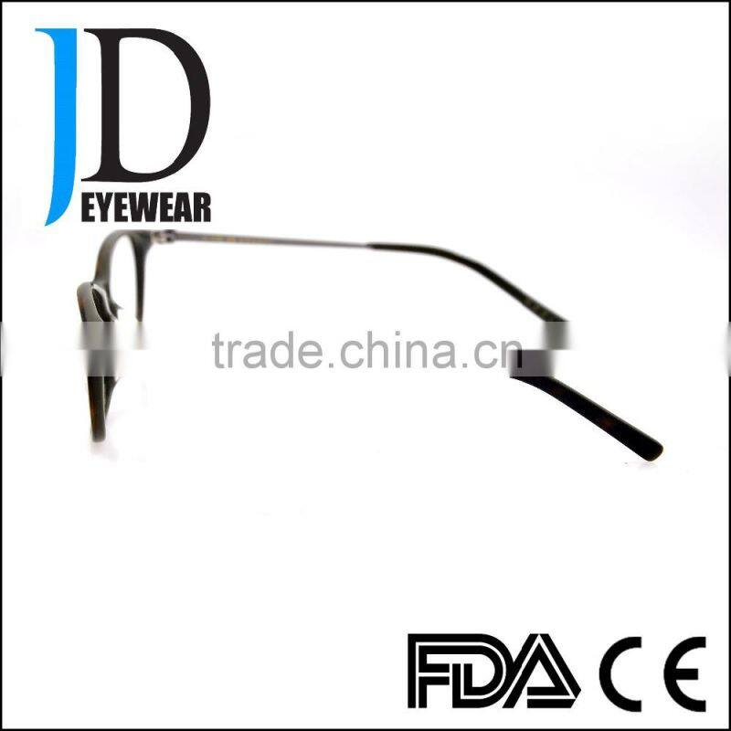 old school dark tortoise own name engraved vintage glasses frame for men