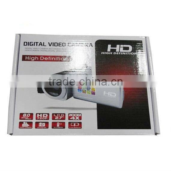 8Mega pixels cheap digital video camera,professional hd video camera China