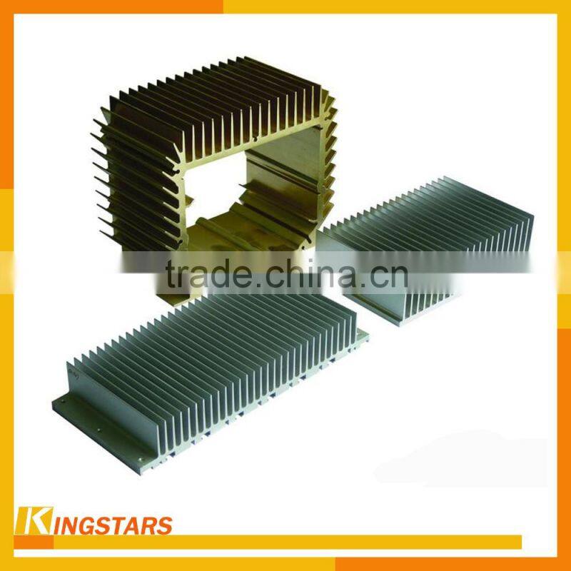 Aluminum extrusion LED street light heatsink