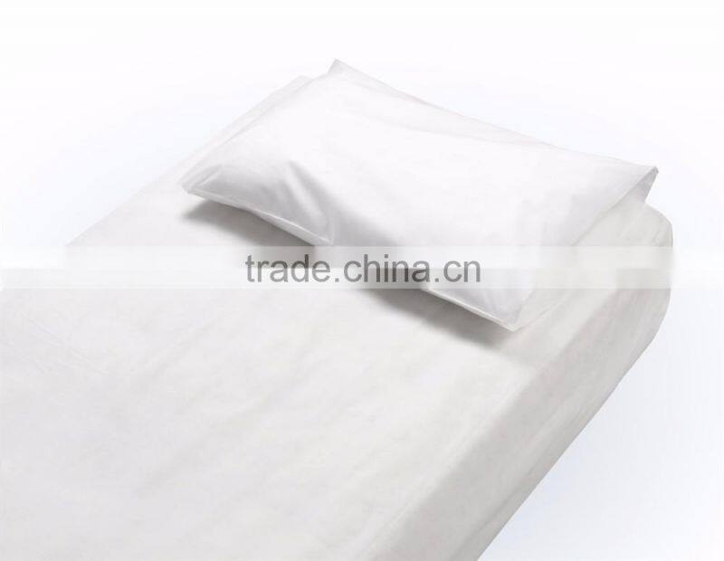 White Spunlace Disposable Bed Linen with Sterilized Package