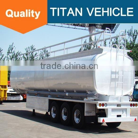 TITAN 3 axles Heated asphalt bitumen transportation Insulated tankers