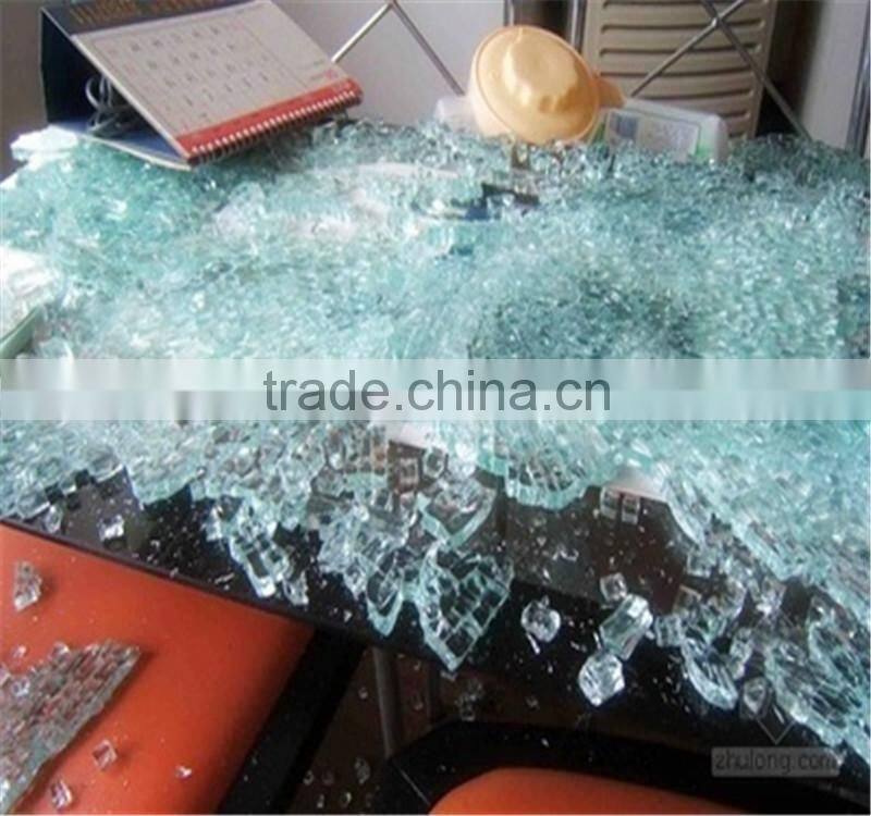 white color glass tempered , 3-19mm unbreakable glass sheet