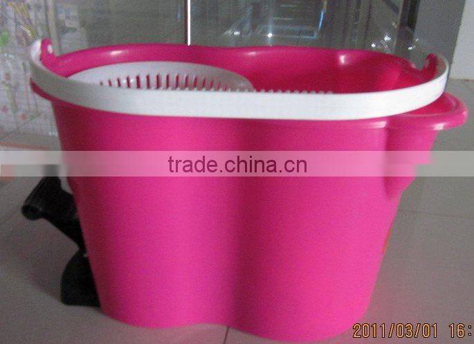 360 spin plastic cheap mop bucket