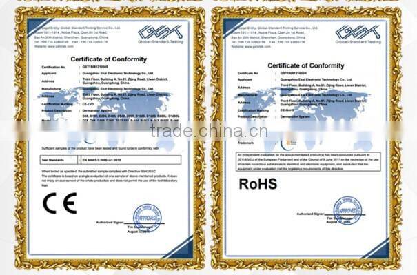 Titanium mirconeedle ZGTS 192 derma roller produced by Guangzhou Ekai Electronic Technology Co.,Ltd with best price