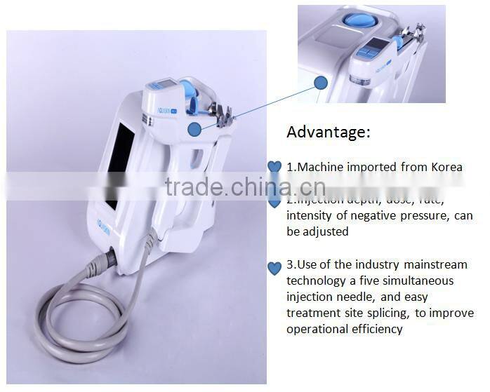 Imported skin rejuvenation whitening wrinkle removal meso gun for salon hospital use