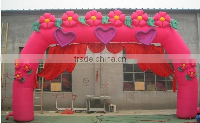 2015 Hot Cheap Adversting Start and Finish Custom Size Inflatable Arch for sale