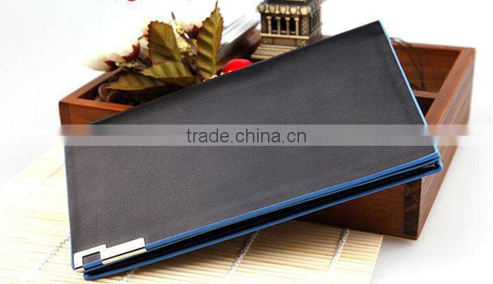 Wholesale Men's PU Leather Purse Money Checkbook Wallet Card Clutch Bag Long