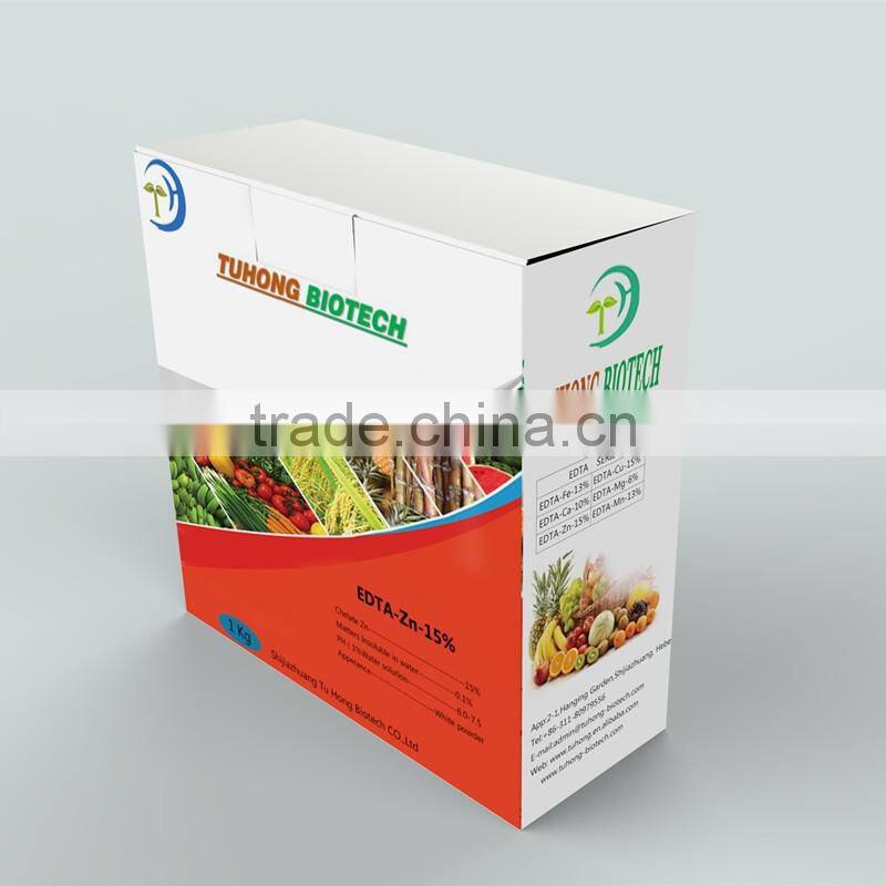 White crystal powder high quality microelements EDTA Zinc