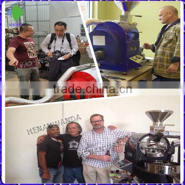 2017 Discount commercial coffee bean roaster machine by professional baking machines manufactuerer