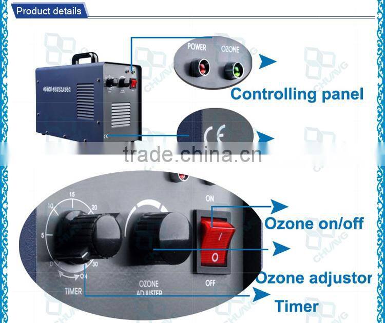 CE approval 0.5PPM ozone generator air freshener for hospital / ozone air purifier