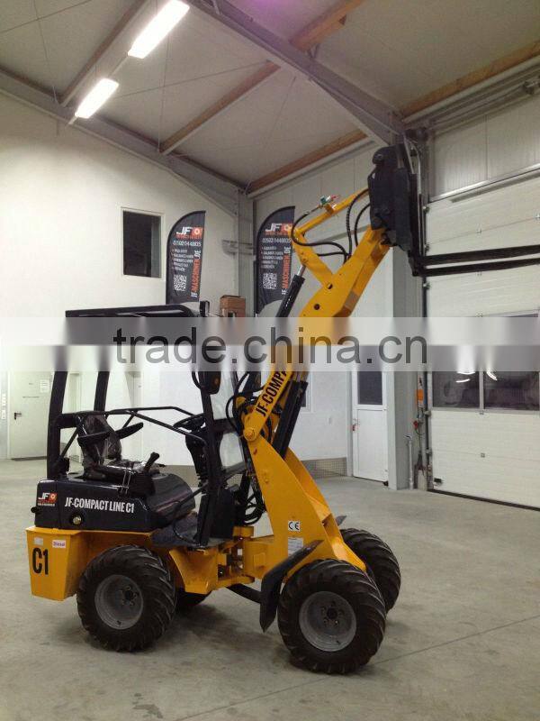 hot selling closed hydraulic system ZL08 mini loader quick-hitch JOYSTICK with CE