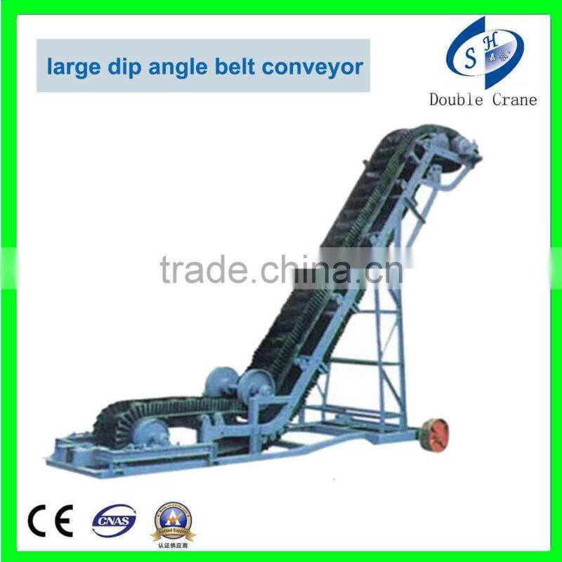 High strength polyester grain and mineral flat belt conveyer with low price