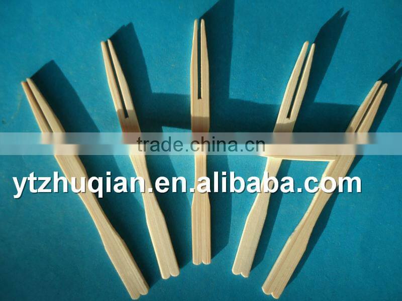 Disposable small bamboo forks for food