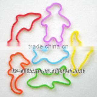 Animal Design silicone elastic band
