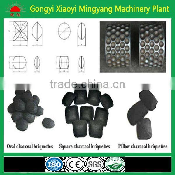 High efficiency Ball shape sugarcane bagasse charcoal straw briquette press machine price