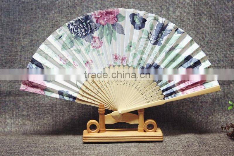 promotional Chinese hand fan bamboo fan customized