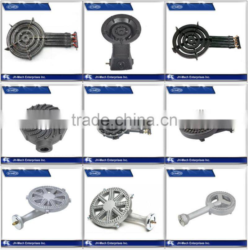 Commercial kitchen hardware Cast iron gas stove burner parts