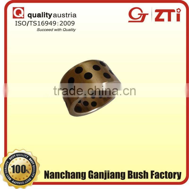 solid-lubricating bronze graphite bush