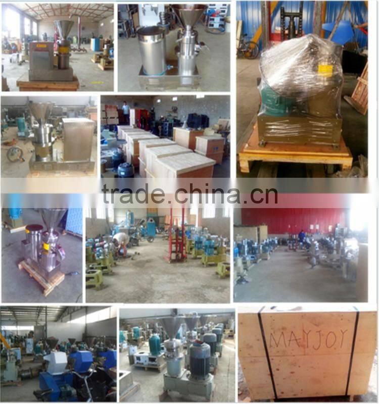 Mayjoy wholesale professional cocoa bean grinding machine with best price/peanut butter colloid mill