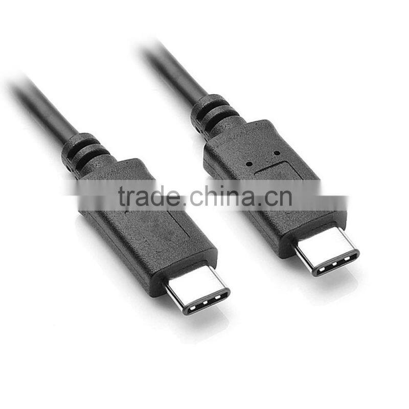 High speed 1M USB 3.1 Type C connector Male to Male Data Cable