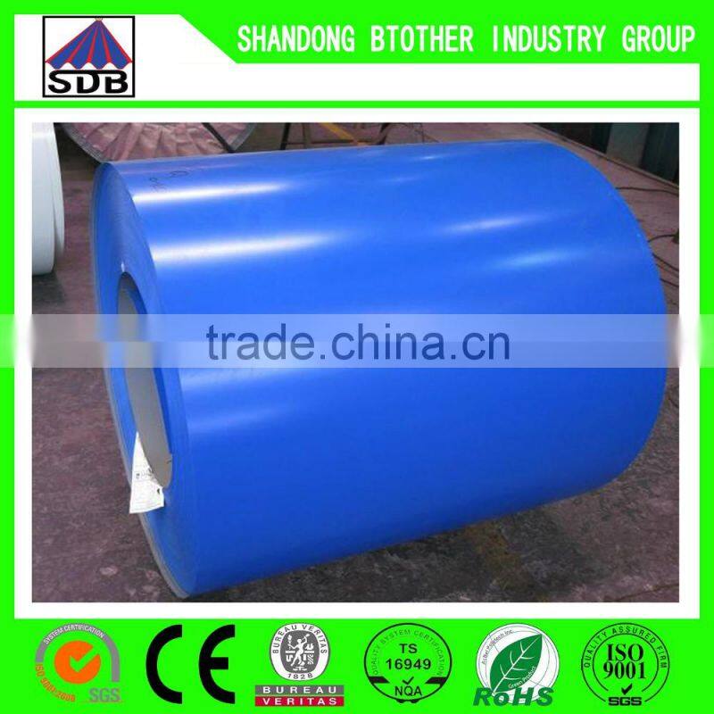 Prepainted/Color coated steel coil / PPGI / PPGL color coated galvanized steel/Metal Roofing
