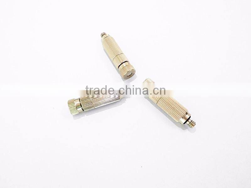 Humidify system fog nozzle,anti-drip mist nozzle,metal fog nozzle