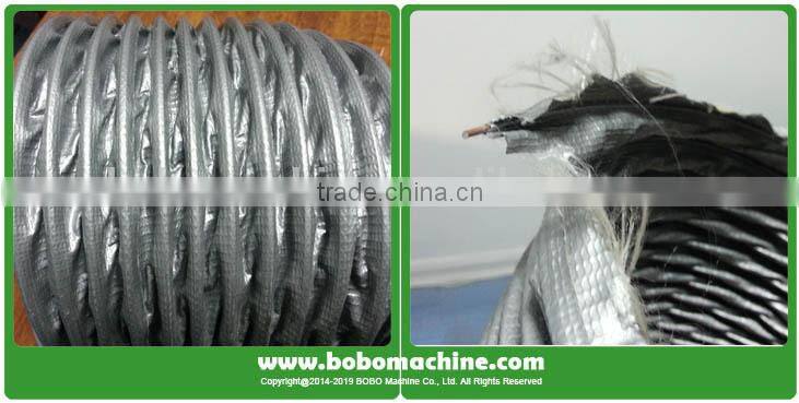 Spiral tube former machine