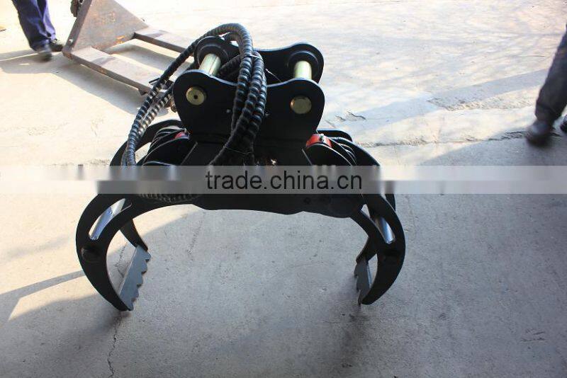 HCN brand HN14 excavator rotating log grab